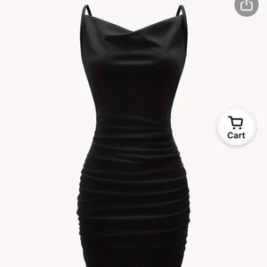 Black Form Fitting Dress